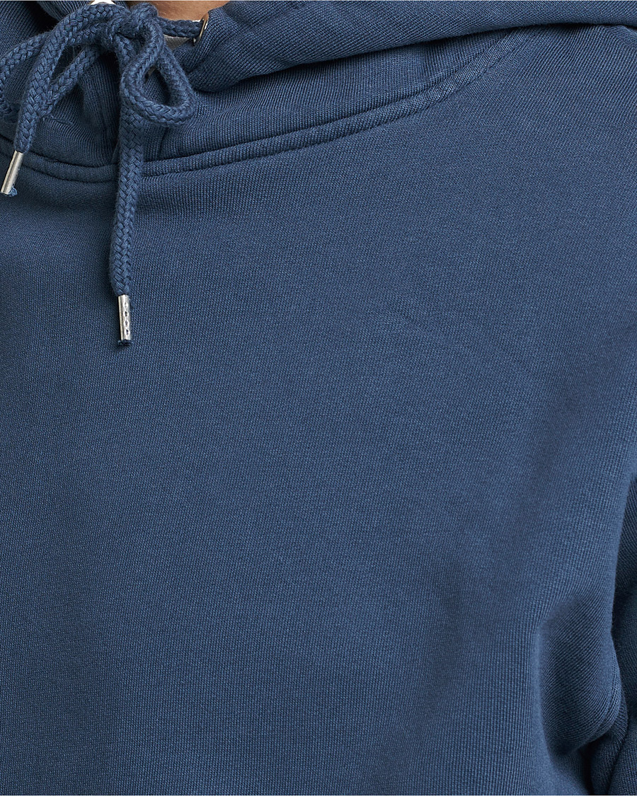 Homme | Pulls Et Tricots | Colorful Standard | Classic Organic Hood Petrol Blue