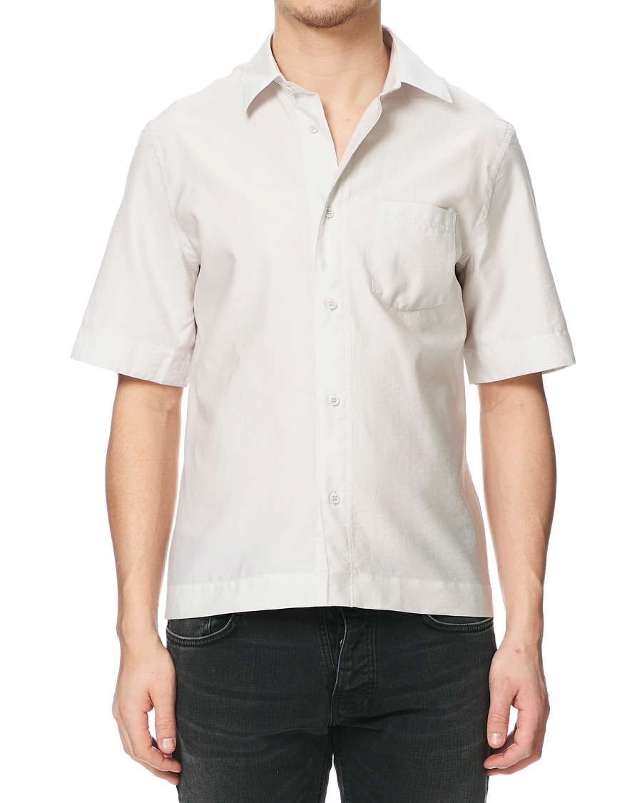 Homme | Chemises | Filippa K | Owen Short Sleeve Shirt Sterling Grey