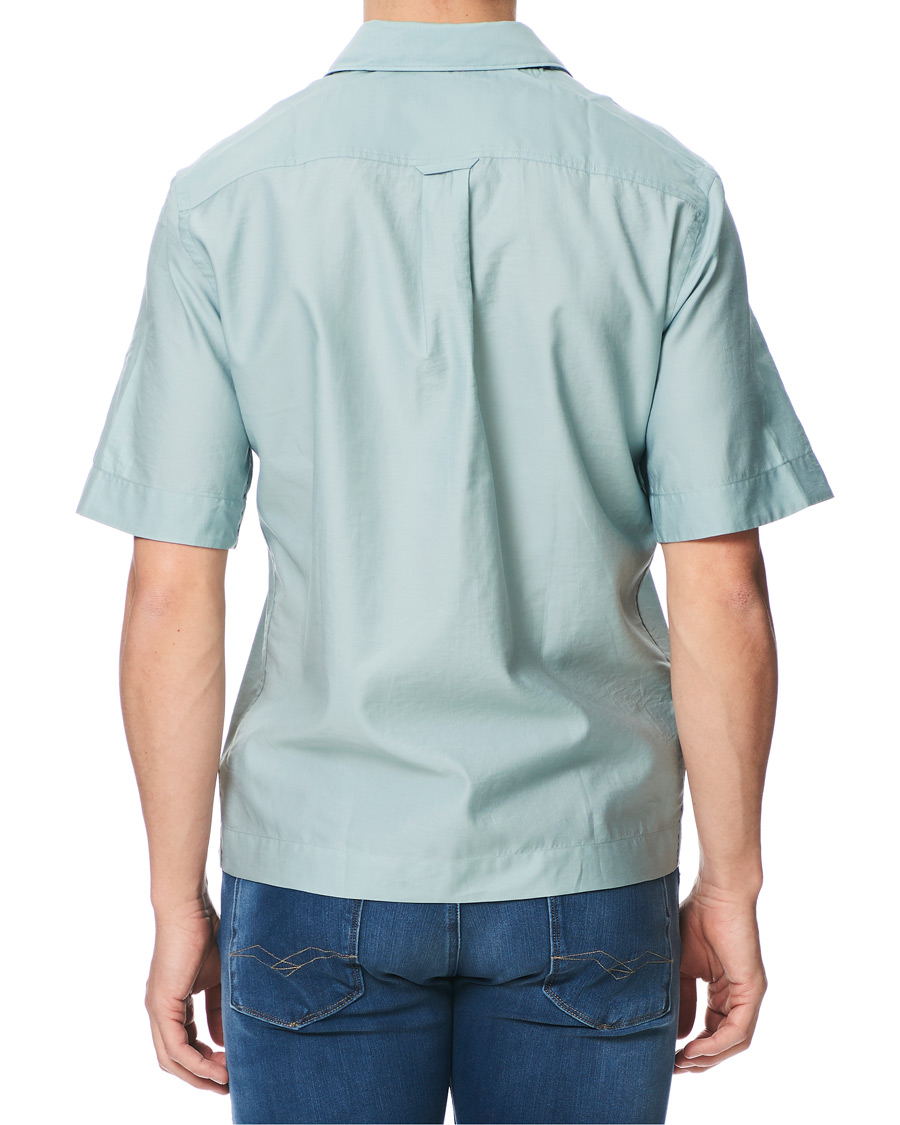 Homme | Chemises | Filippa K | Owen Short Sleeve Shirt Mint Powder
