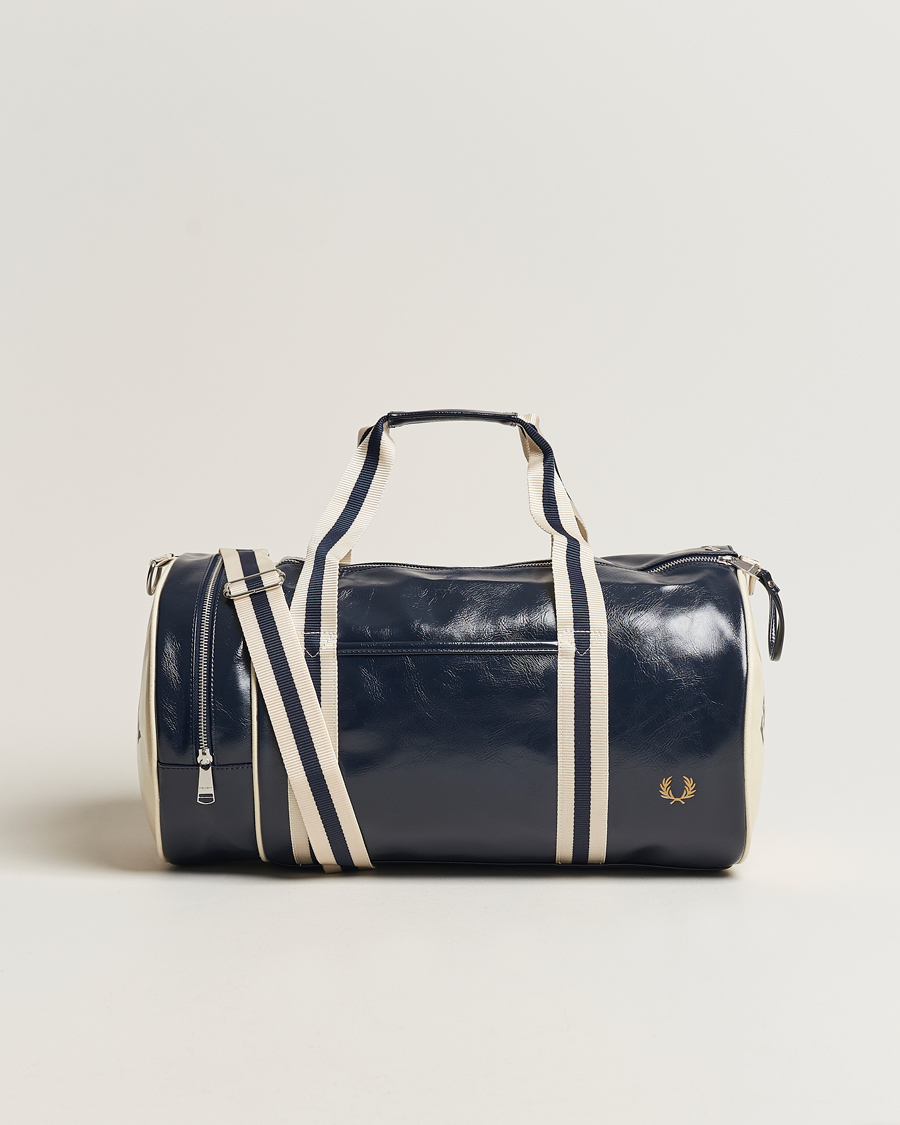 Homme | Fred Perry Classic Barrel Bag Navy | Fred Perry | Classic Barrel Bag Navy