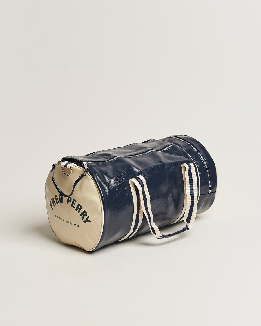 Homme | Fred Perry Classic Barrel Bag Navy | Fred Perry | Classic Barrel Bag Navy
