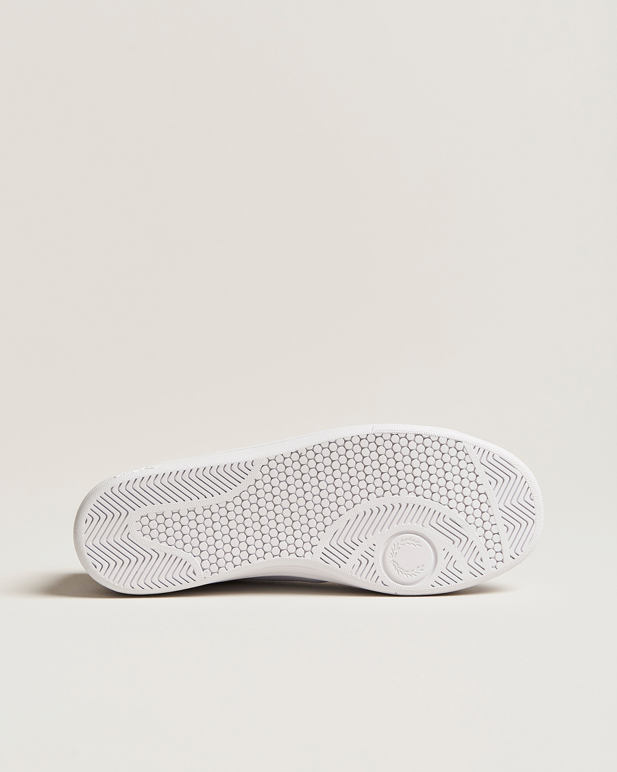 Homme | Fred Perry B721 Leather Sneakers White/Navy | Fred Perry | B721 Leather Sneakers White/Navy