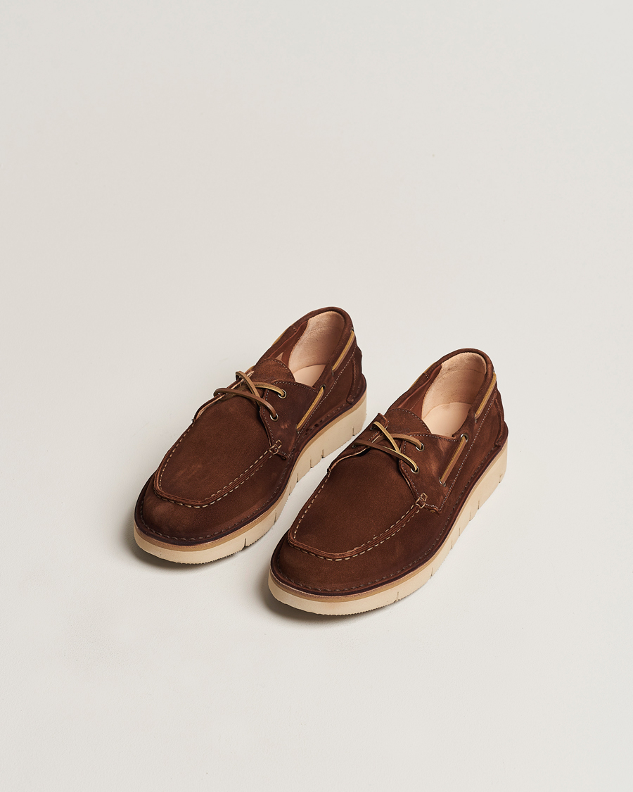 Homme | Sections | Astorflex | Boatflex Moccasin Brown Suede