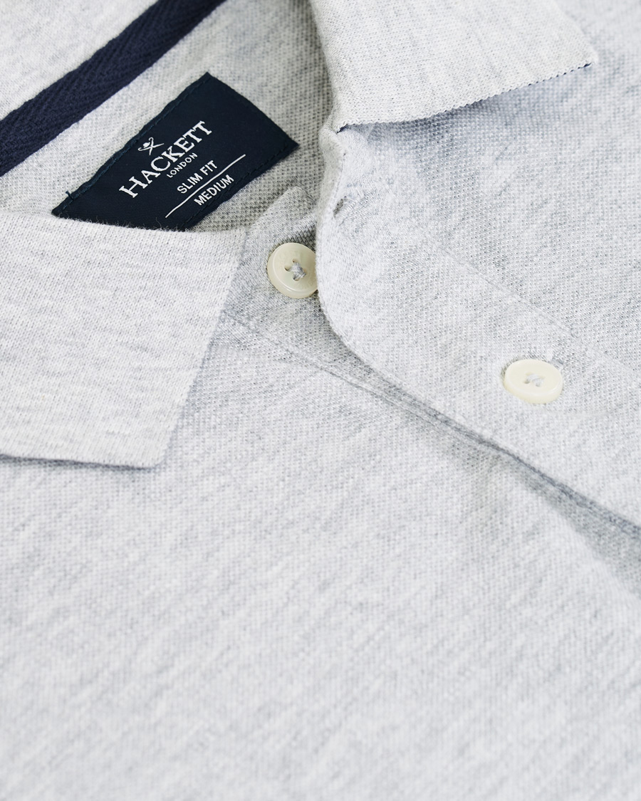 Homme | Polos | Hackett | Classic Polo Grey