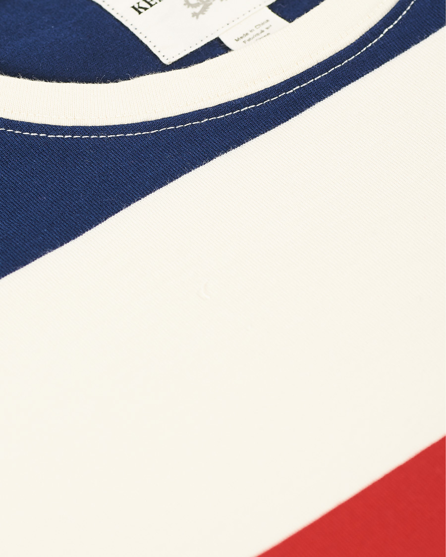 Homme | T-shirts | Kent & Curwen | Stanley Striped Rose Logo Tee Multi