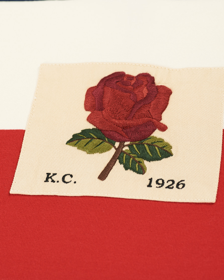 Homme | T-shirts | Kent & Curwen | Stanley Striped Rose Logo Tee Multi