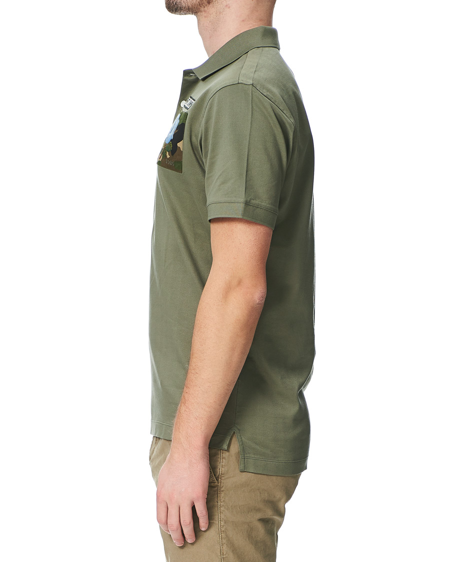 Homme | Polos | Kent & Curwen | Lowther Logo Polo Pingrove