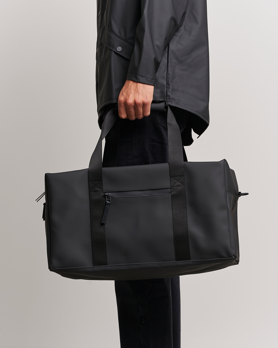Homme | RAINS Small Weekendbag Black | RAINS | Small Weekendbag Black