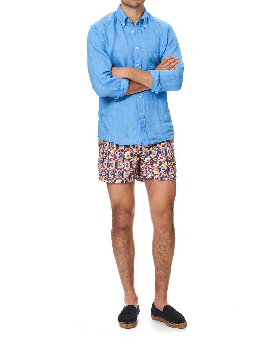 Homme | Maillots De Bain | Ripa Ripa | Printed Swimshorts Red/Blue