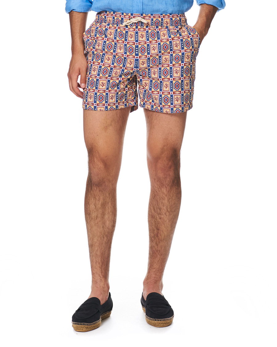 Homme | Maillots De Bain | Ripa Ripa | Printed Swimshorts Red/Blue