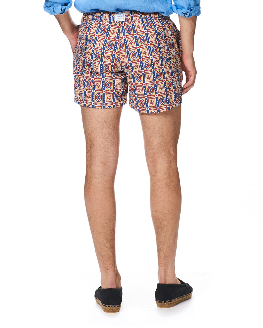 Homme | Maillots De Bain | Ripa Ripa | Printed Swimshorts Red/Blue