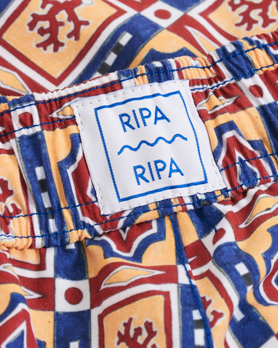 Homme | Maillots De Bain | Ripa Ripa | Printed Swimshorts Red/Blue