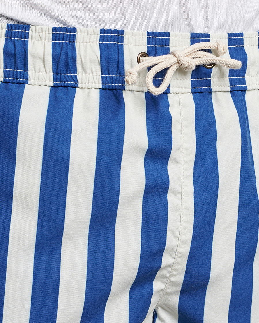 Homme | Ripa Ripa Paraggi Striped Swimshorts Blue/White | Ripa Ripa | Paraggi Striped Swimshorts Blue/White