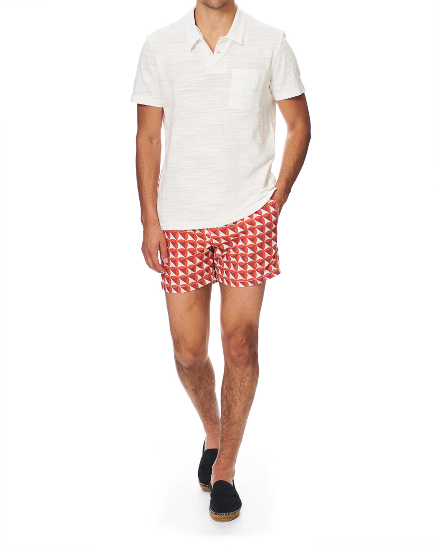 Homme | Maillots De Bain | Ripa Ripa | Vele Printed Swimshorts Red