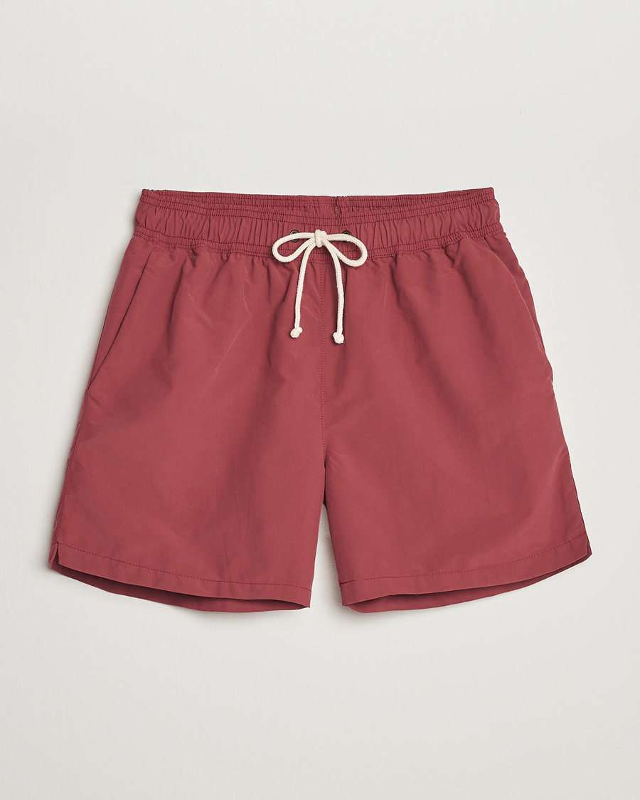 Homme | Maillots De Bain | Ripa Ripa | Plain Swimshorts Soft Red