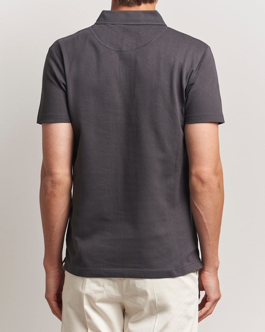 Homme | Polos | Sunspel | Riviera Polo Shirt Charcoal