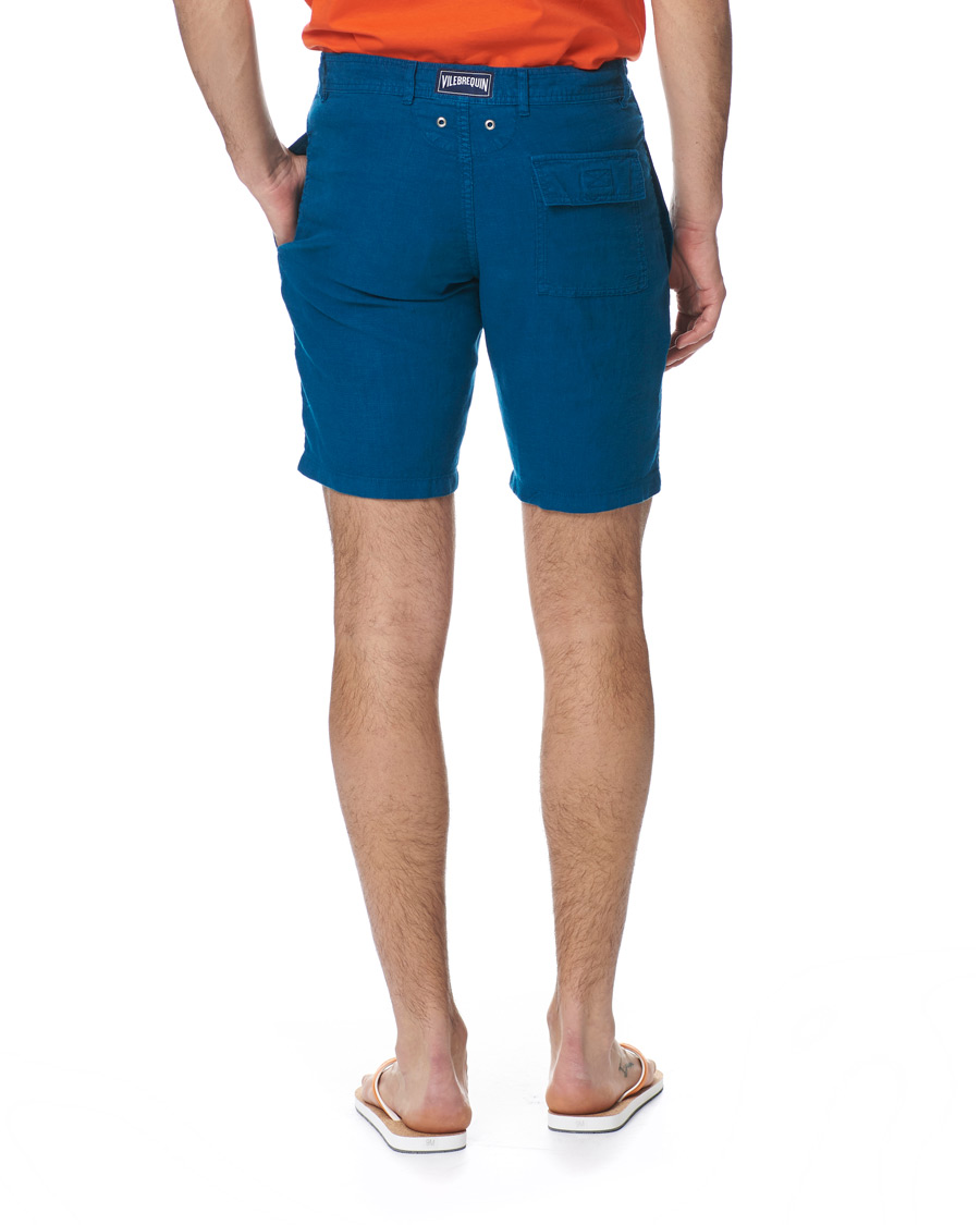 Homme | Shorts | Vilebrequin | Baron Linen Shorts Goa