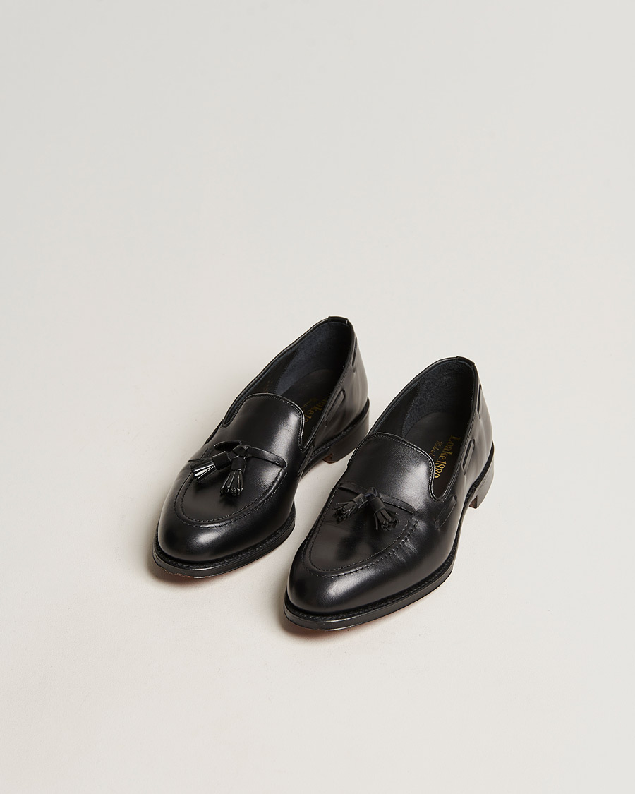 Homme | Loafers | Loake 1880 | Russell Tassel Loafer Black Calf