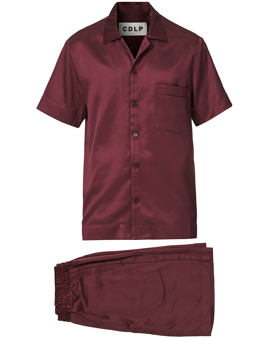 Homme | Peignoirs Et Pyjamas | CDLP | Home Suit Short Sleeve Burgundy