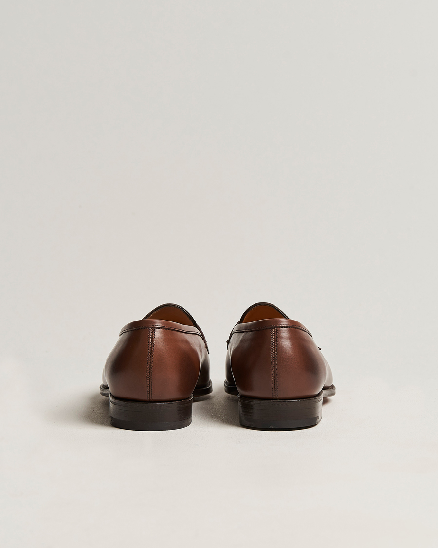Homme | Loafers | Edward Green | Piccadilly Penny Loafer Dark Oak Antique