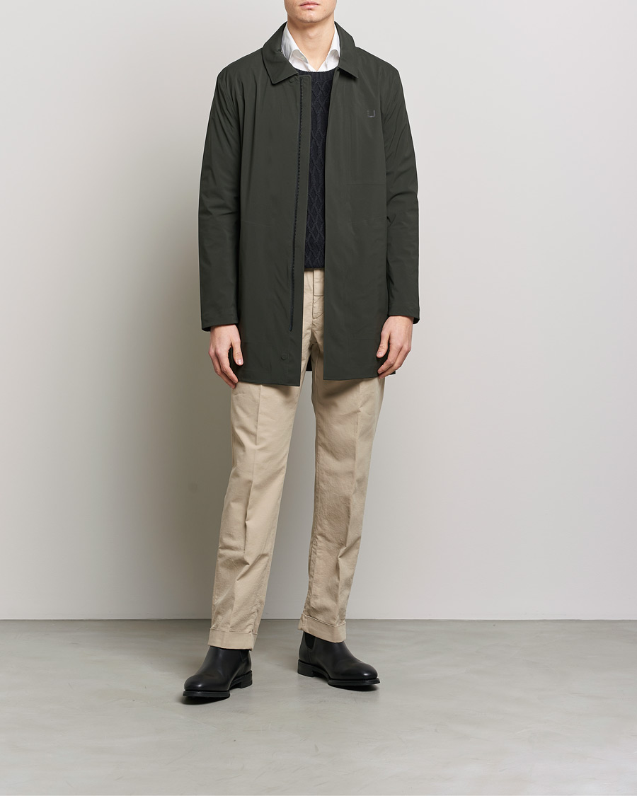Homme | Manteaux Et Vestes | UBR | Sky Fall Waterproof Coat Night Olive