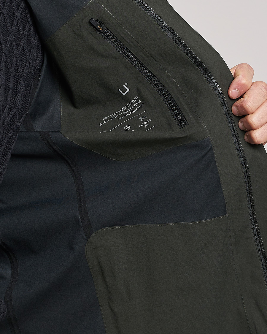 Homme | Manteaux Et Vestes | UBR | Sky Fall Waterproof Coat Night Olive