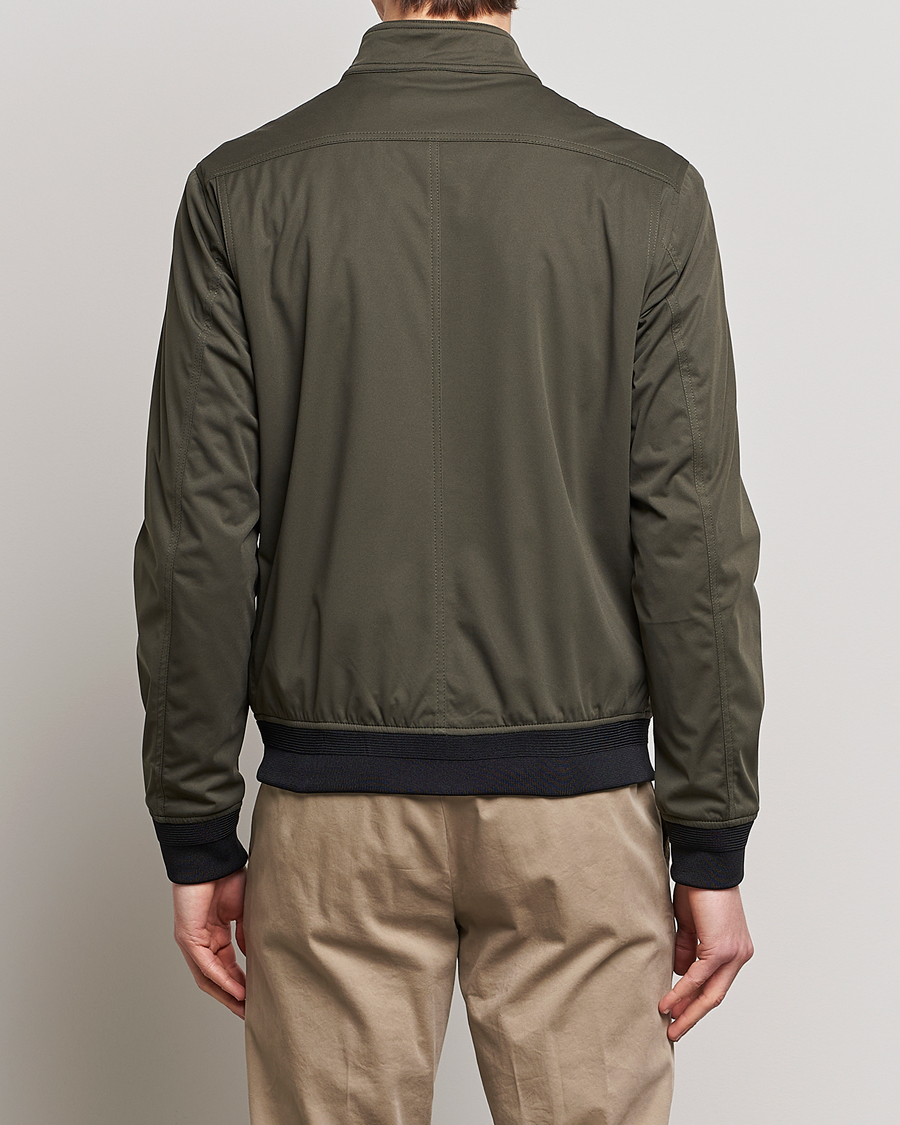 Homme | Manteaux Et Vestes | Oscar Jacobson | Harris Harrington Nylon Jacket Green