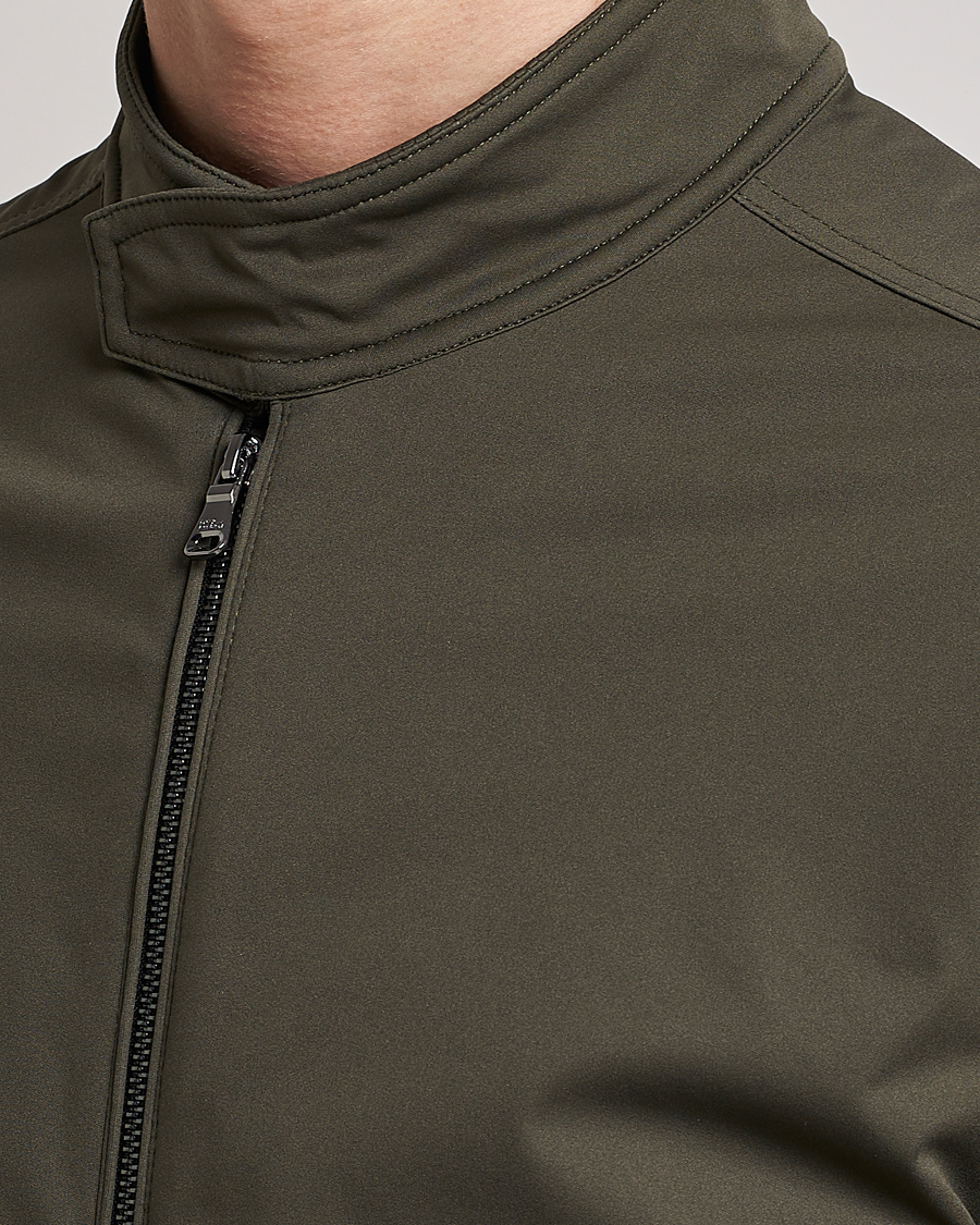 Homme | Manteaux Et Vestes | Oscar Jacobson | Harris Harrington Nylon Jacket Green