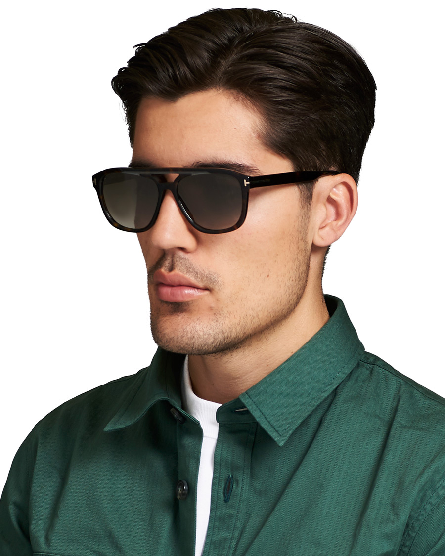 Homme | Tom Ford Gerrard FT0776 Sunglasses Havana/Gradient | Tom Ford | Gerrard FT0776 Sunglasses Havana/Gradient