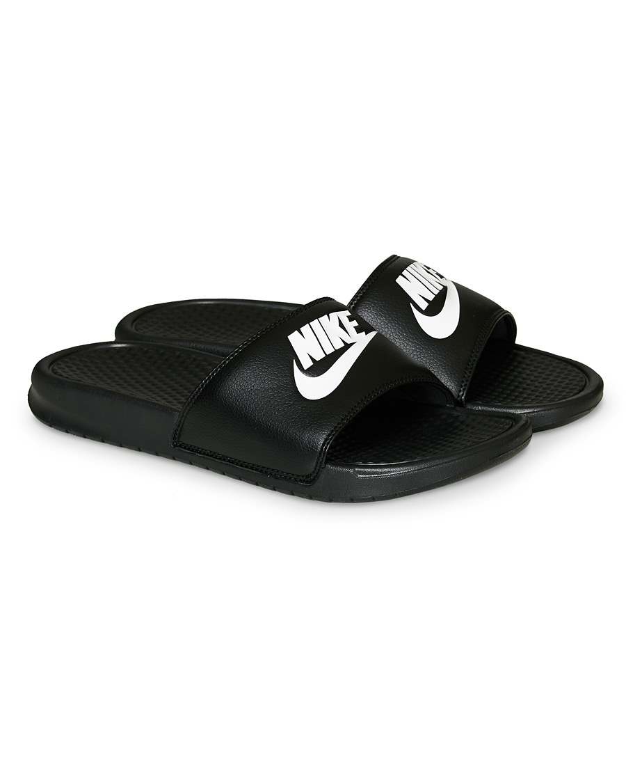 Homme | Nike Benassi JDI Slides Black/White | Nike | Benassi JDI Slides Black/White