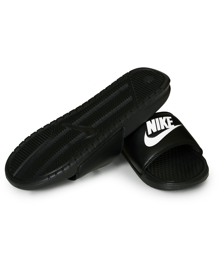 Homme | Nike Benassi JDI Slides Black/White | Nike | Benassi JDI Slides Black/White