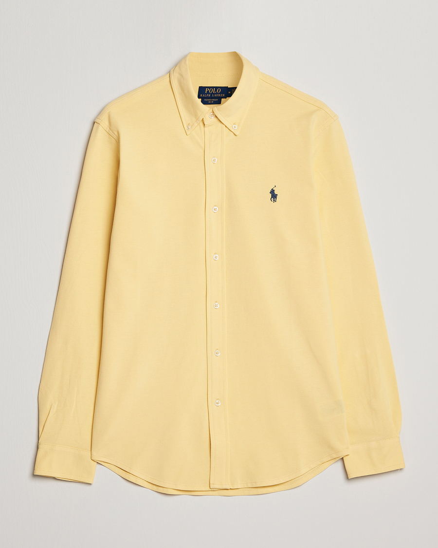 Homme | Chemises | Polo Ralph Lauren | Featherweight Mesh Shirt Corn Yellow