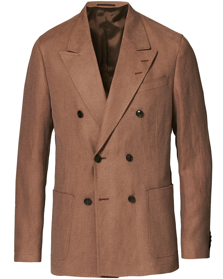 Homme | Blazers | Tiger of Sweden | Giacca Double Breasted Blazer Potato