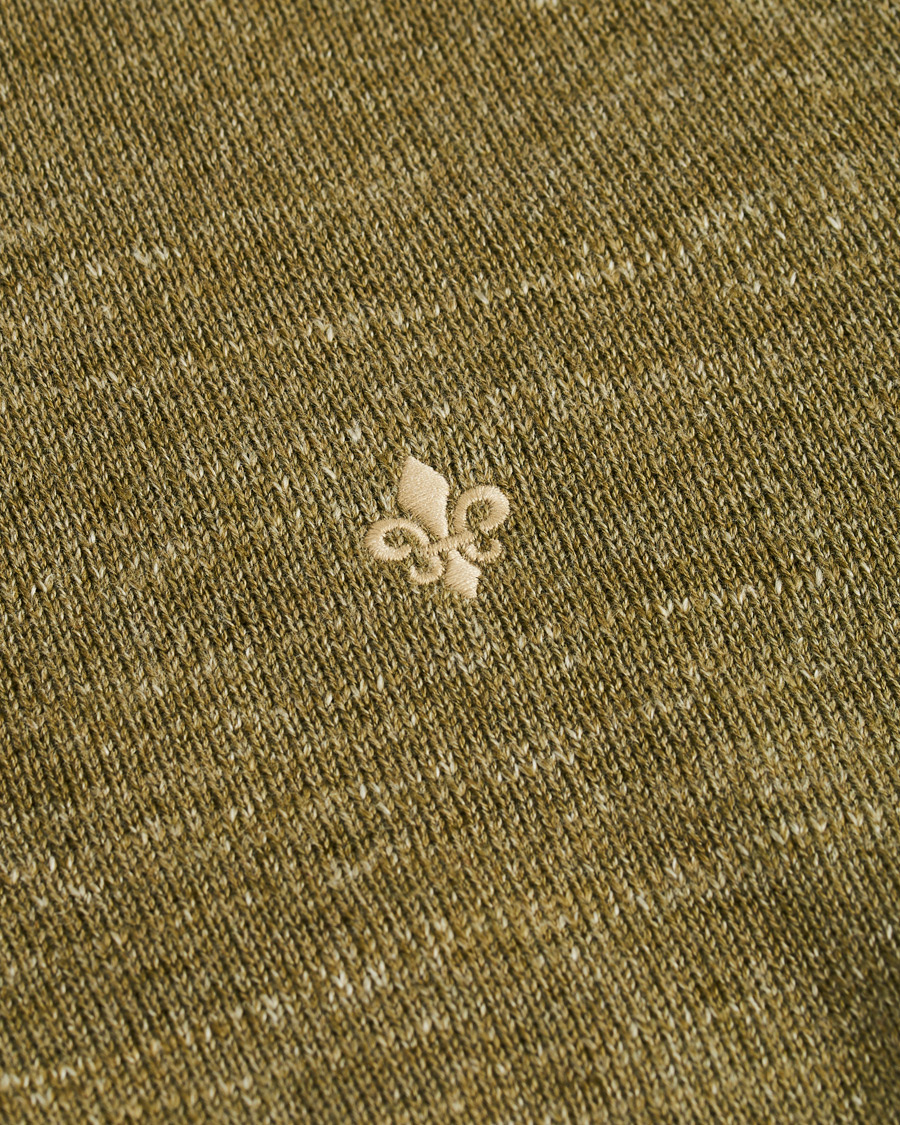 Homme | Pulls Et Tricots | Morris | Randall Cotton Half-Zip Sweater Olive