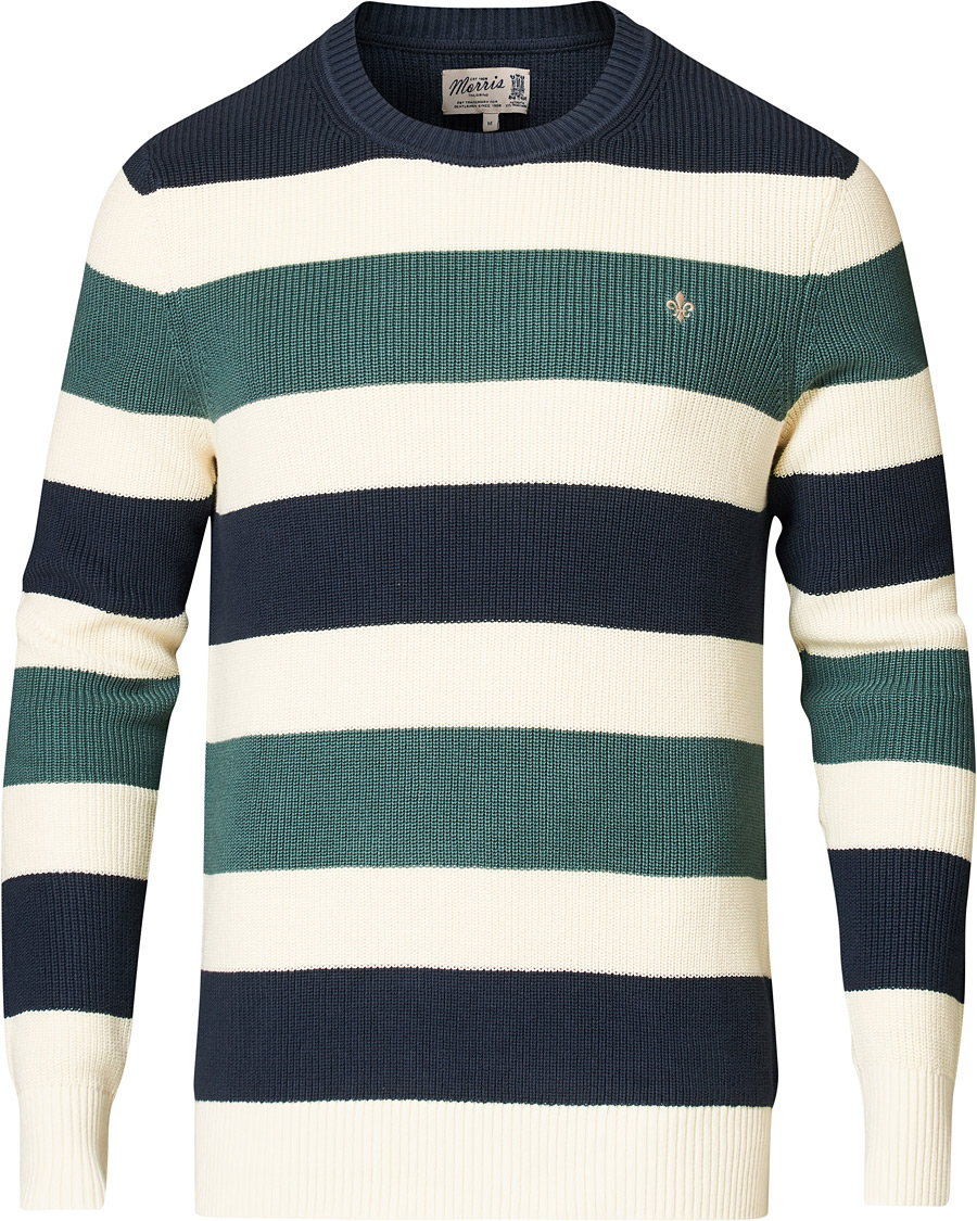 Homme | Pulls Et Tricots | Morris | Cardew Stripe O-neck Sweater Multi