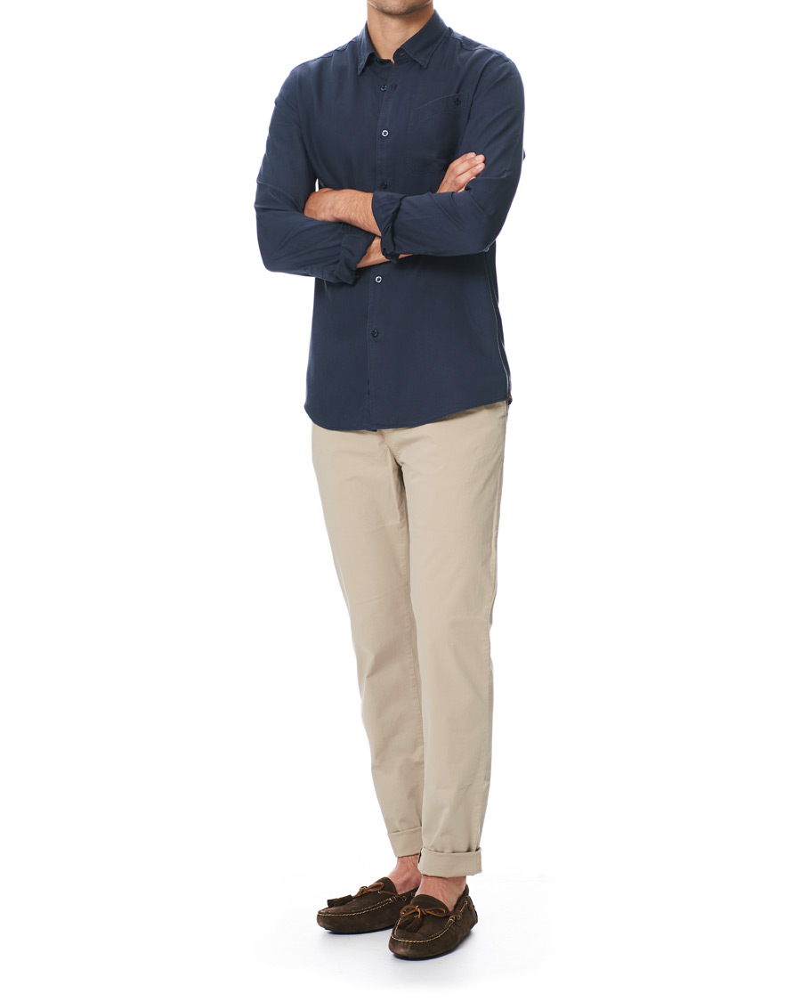 Homme | Chemises | Morris | Alvin Tencel Shirt Navy
