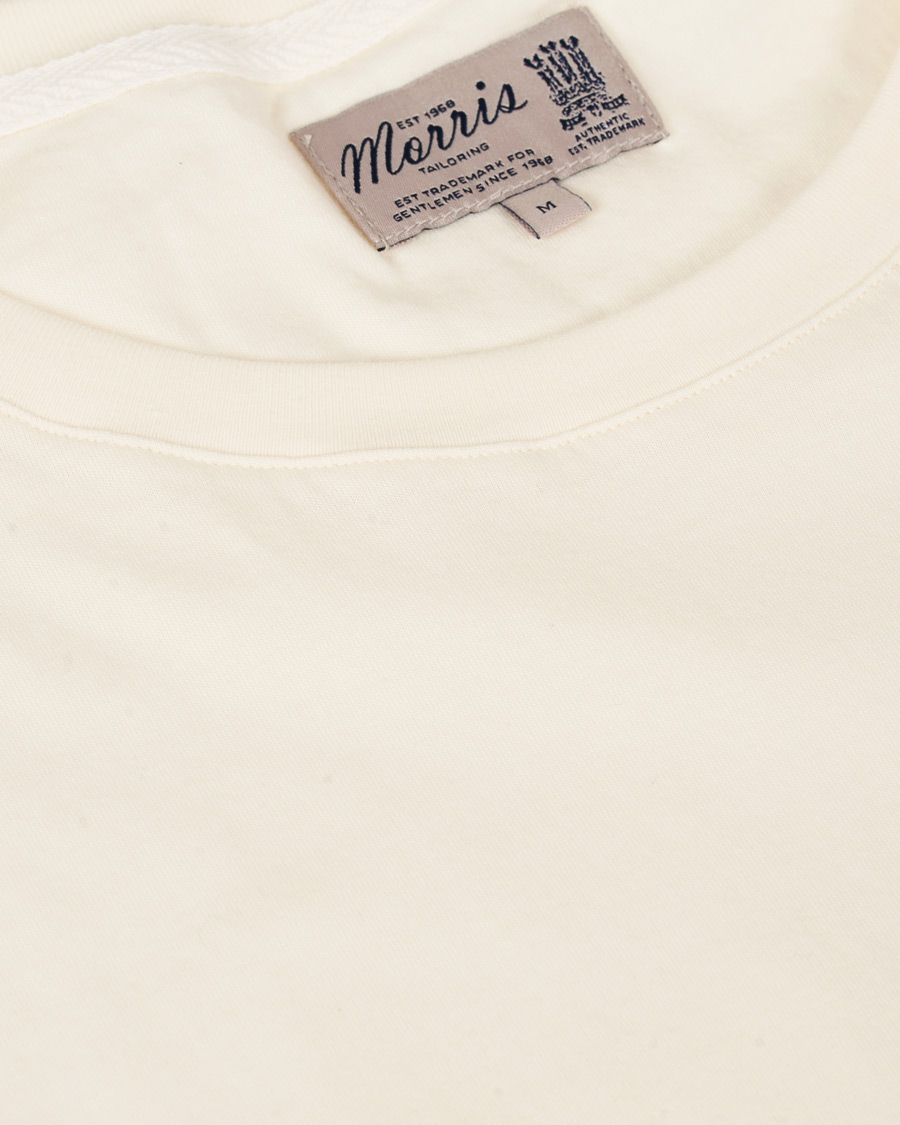 Homme | T-shirts | Morris | Léonce Crew Neck Tee Off White
