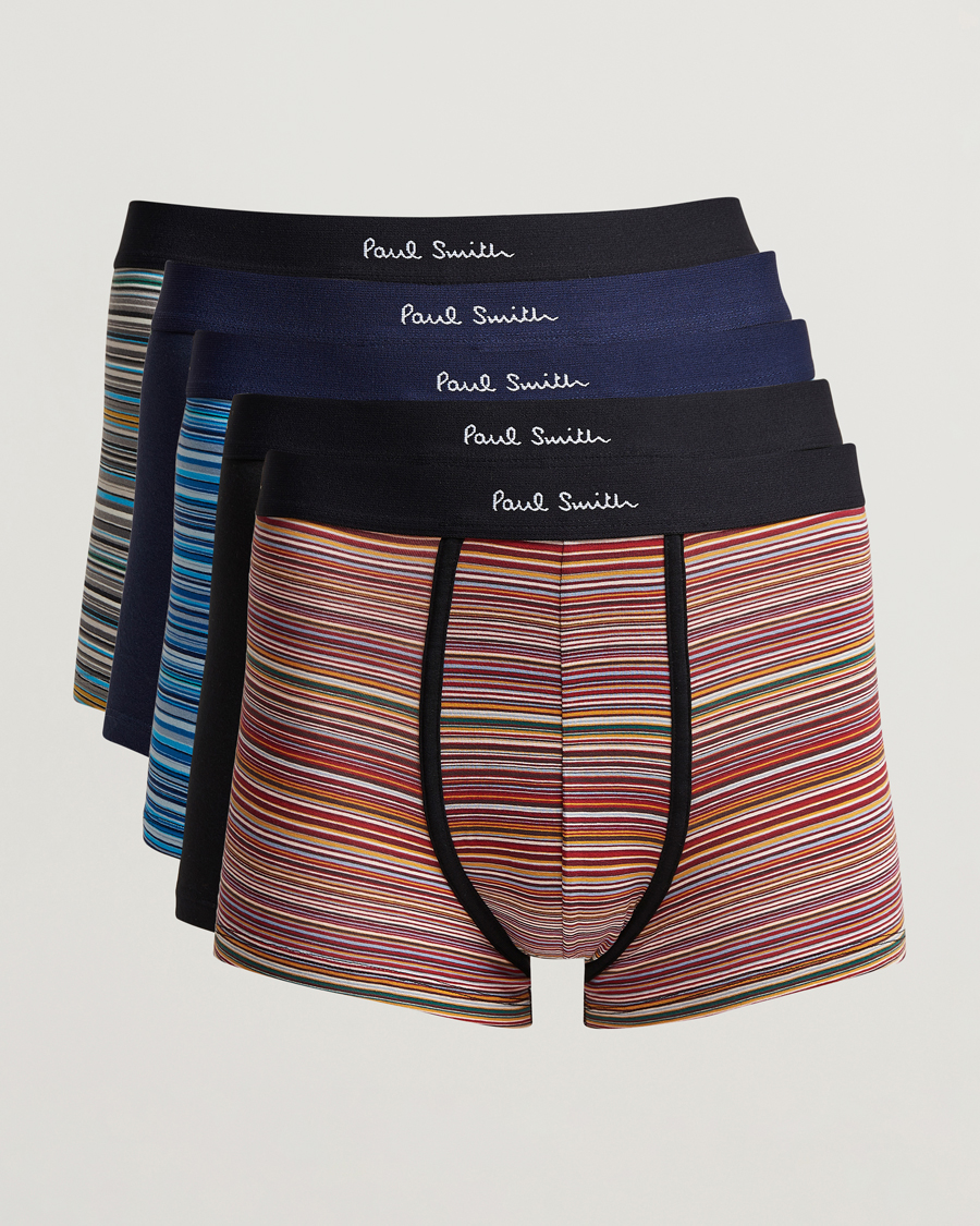 Homme | Sous-Vêtements Et Chaussettes | Paul Smith | 5-Pack Long Trunk Blue