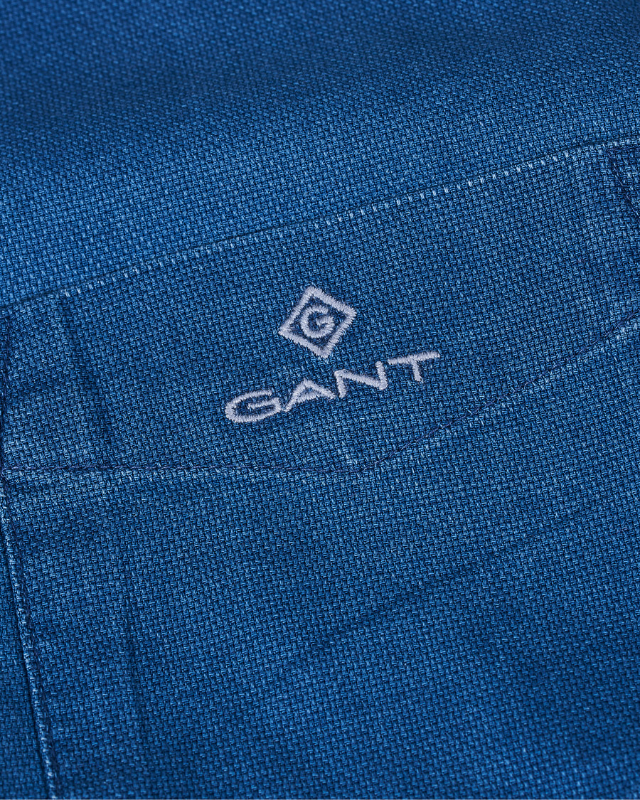 Homme | Chemises | GANT | Regular Fit Indigo Royal Oxford Shirt Blue