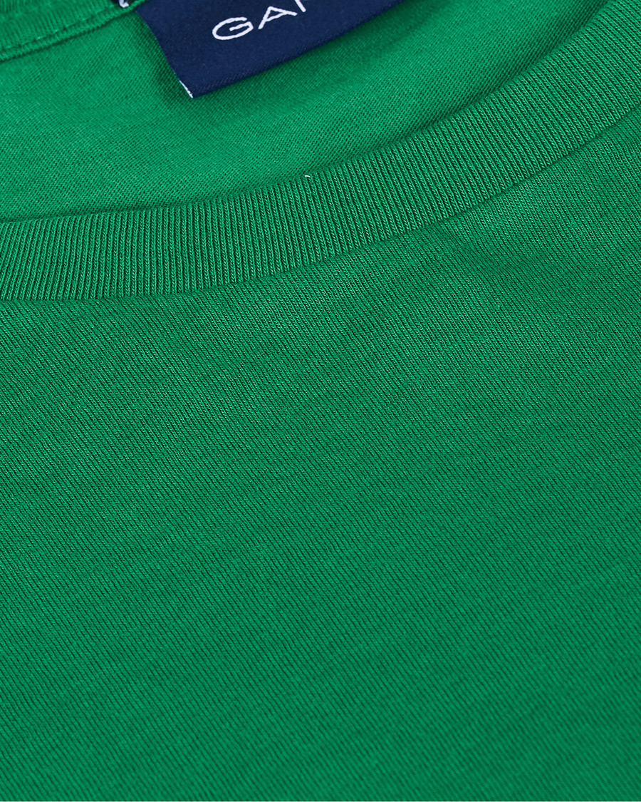 Homme | T-shirts | GANT | Original Crew Neck Tee Amazon Green