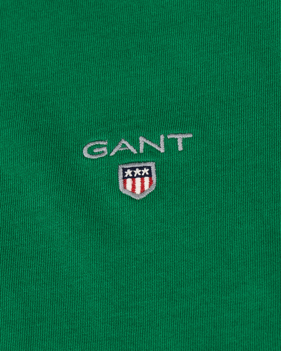 Homme | T-shirts | GANT | Original Crew Neck Tee Amazon Green