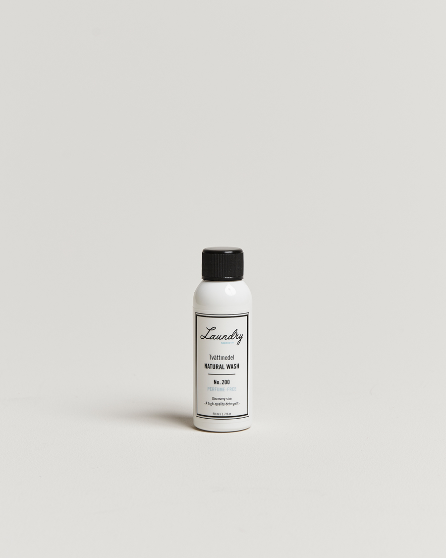 Homme | Entretien Des Vêtements | Laundry Society | Travel Size Natural Wash No 200 50ml