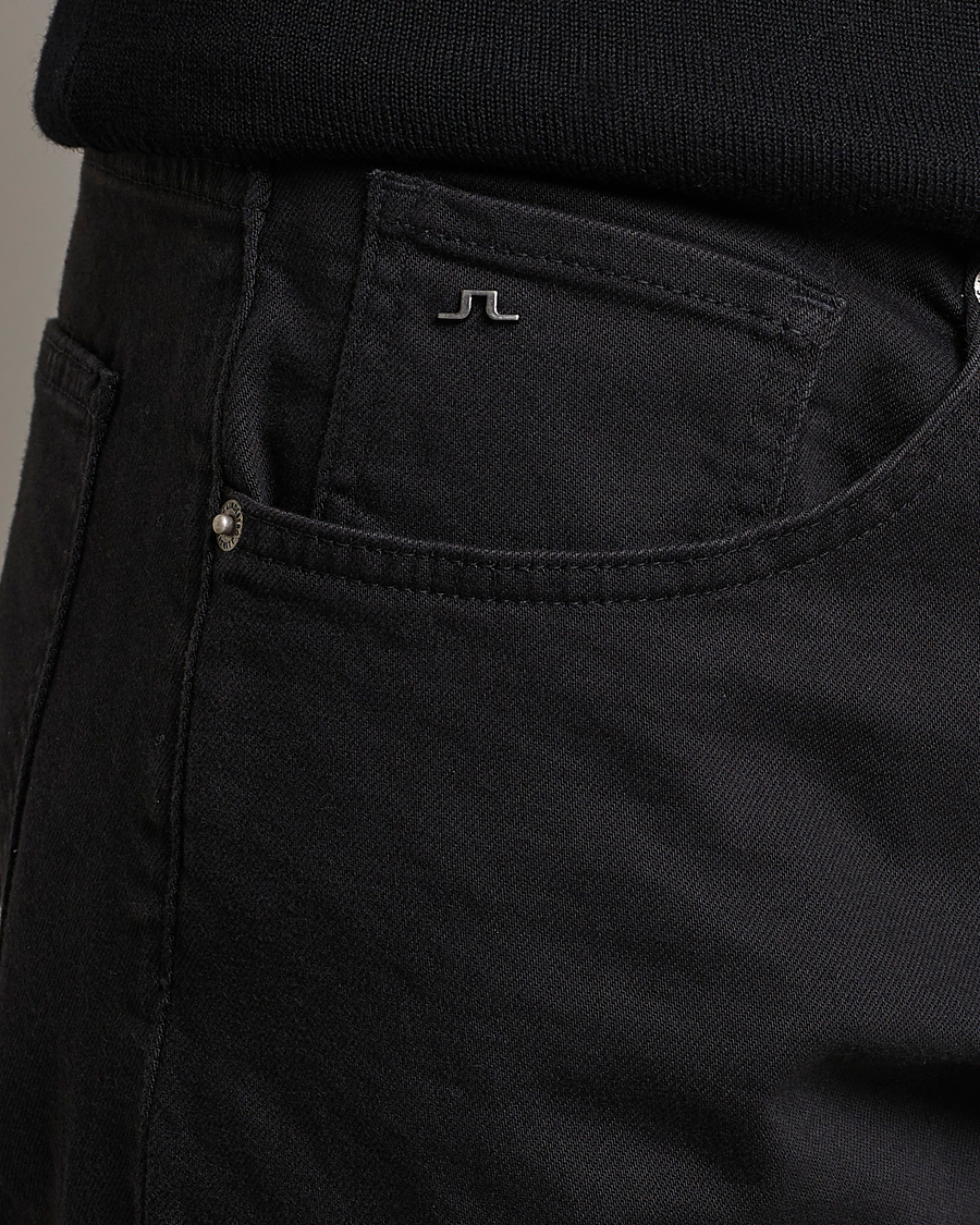 Homme | Pantalons | J.Lindeberg | Jay Solid Stretch 5-Pocket Pants Black