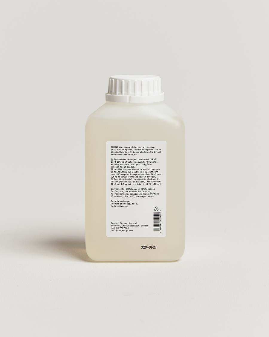 Homme | Care with Carl | Tangent GC | TGC045 Clover Sportswear Detergent