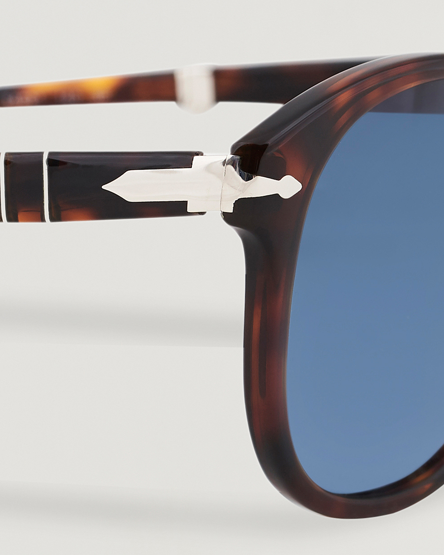 Homme | Lunettes De Soleil | Persol | 0PO0714 Folding Sunglasses Havana/Blue Gradient