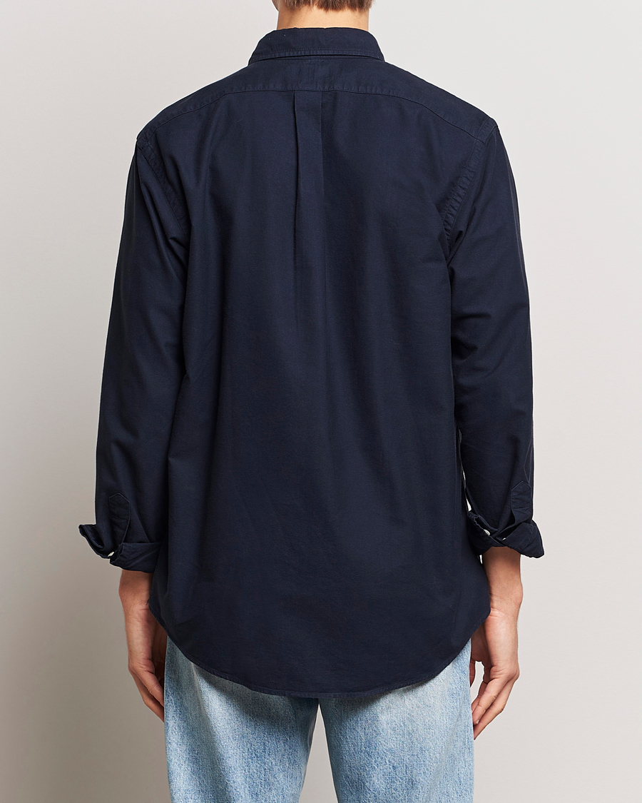 Homme | Chemises | Polo Ralph Lauren | Custom Fit Garment Dyed Oxford Shirt Navy