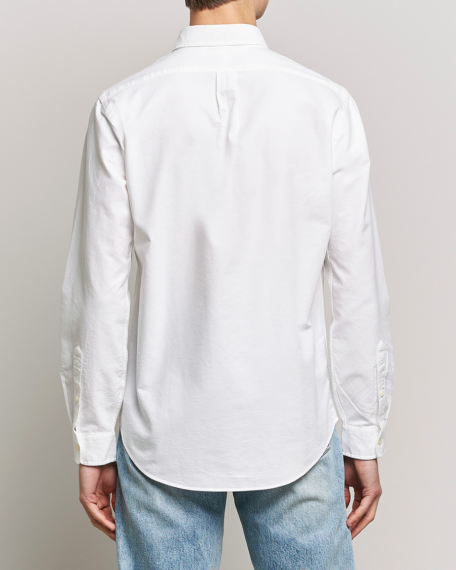Homme | Chemises | Polo Ralph Lauren | Custom Fit Garment Dyed Oxford Shirt White
