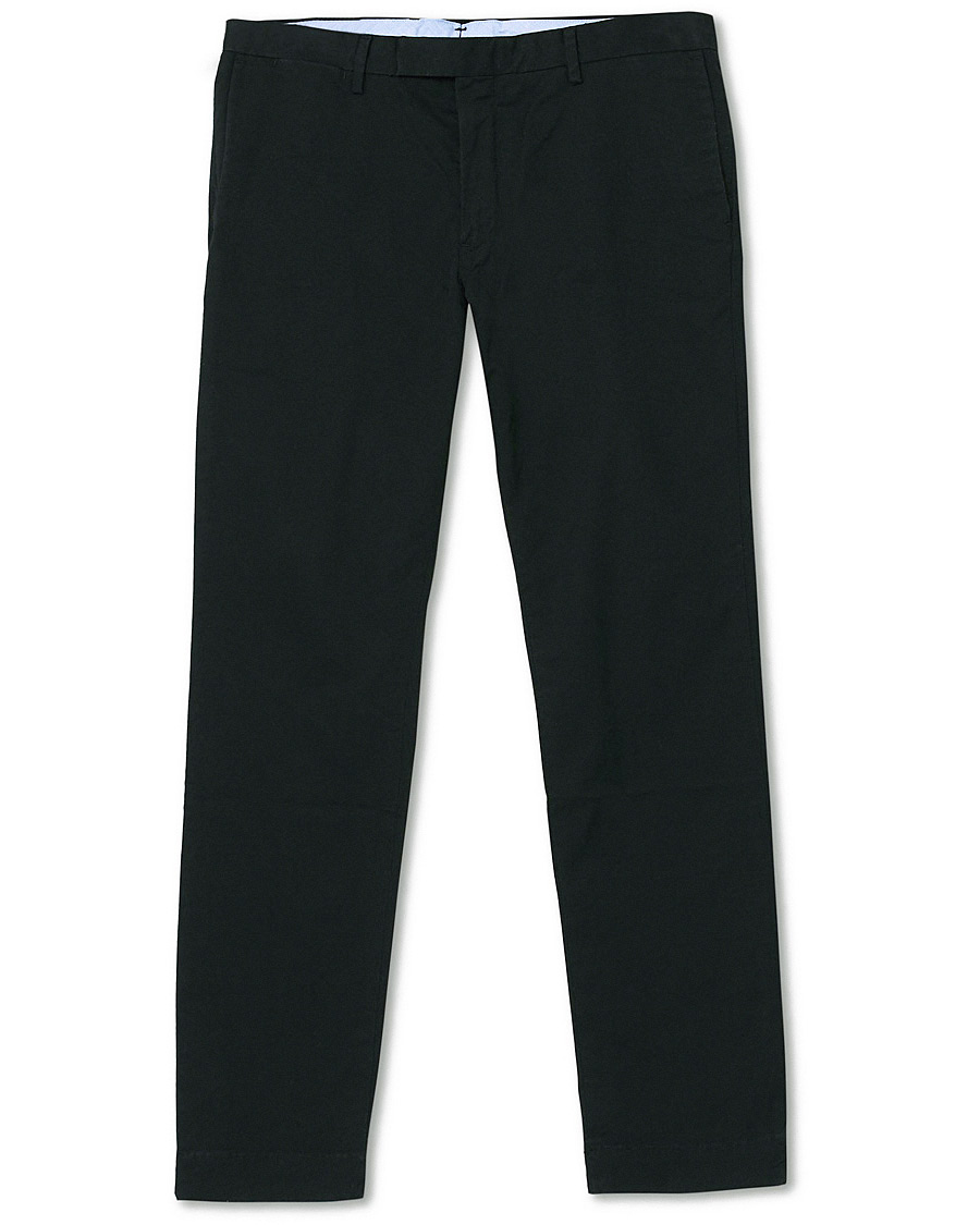 Homme | Pantalons | Polo Ralph Lauren | Slim Fit Stretch Chinos Black