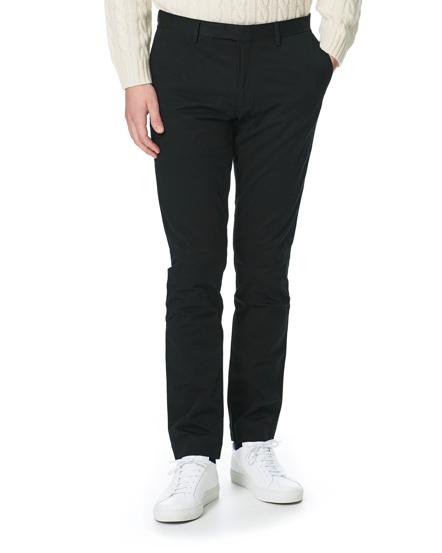Homme | Pantalons | Polo Ralph Lauren | Slim Fit Stretch Chinos Black