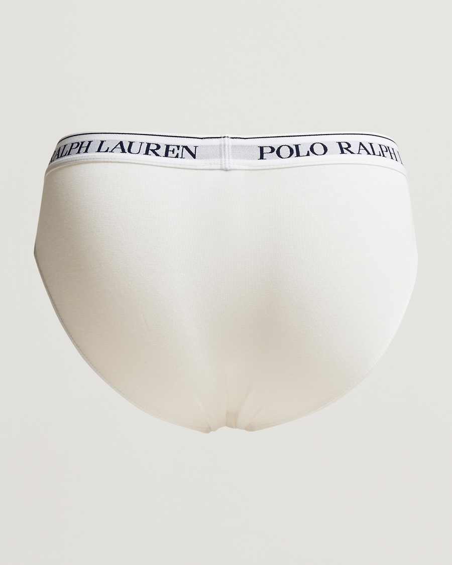 Homme | Sous-Vêtements Et Chaussettes | Polo Ralph Lauren | 3-Pack Low Rise Brief White
